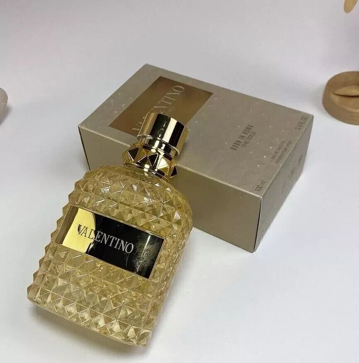 Valentino Uomo Born In Roma The Gold EDT 3.4 oz / 100 ml Spray For Men